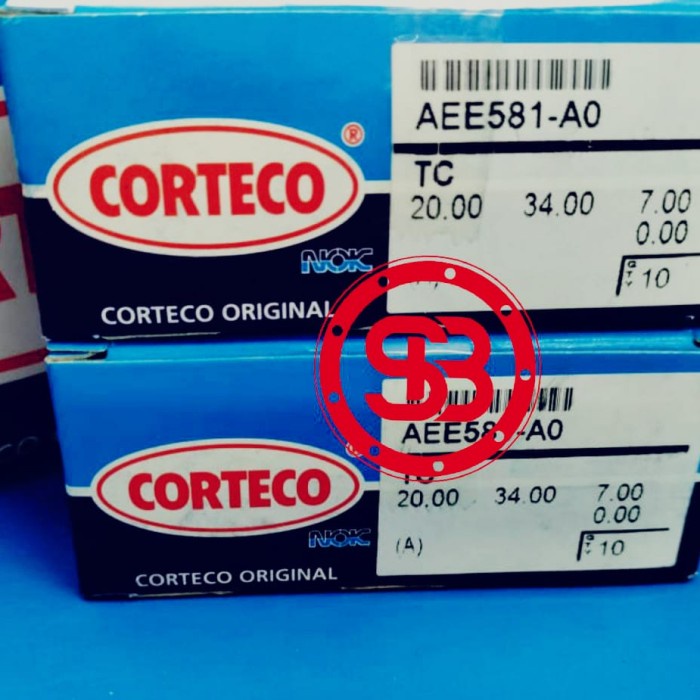 Oil seal TC 20 34 7 / 20.00 34.00 7.00 / 20x34x7 NOK