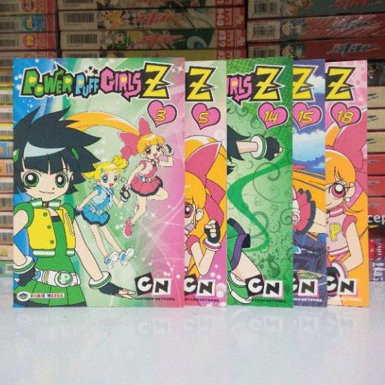 Komik Warna Original POWERPUFF GIRLS Z CN Network