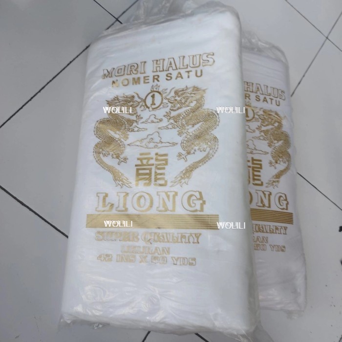 Mori Liong No 1 Kualitas Halus Kain Mori Liong Halus Asli per 100 cm