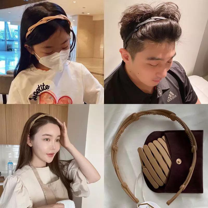 [BISA PILIH WARNA] Bando Lipat Fashion Korean / Bandana Magic Folded Elastis Polos Style Premium Perempuan ZR Vedia