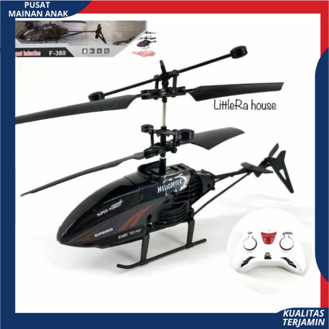 Mainan  Rc Helicopter Remote Control GYro New | Helikopter Drone Quadcopter 2ch Baterai Charger