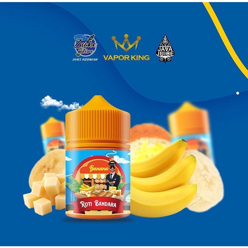 Roti Bandara V2 Banana 60ML by Java Juice x VaporKing