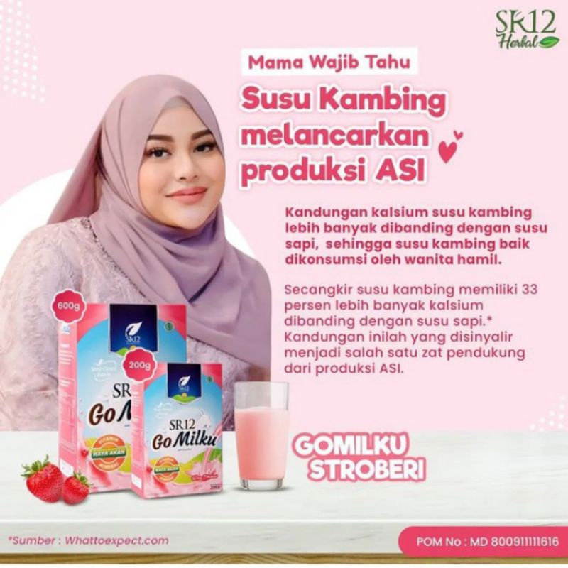 

GOMILK RASA STRAWBERRY 600g