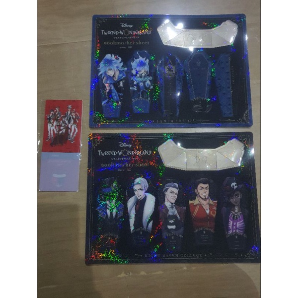 

Twisted Wonderland Bookmark & Coaster