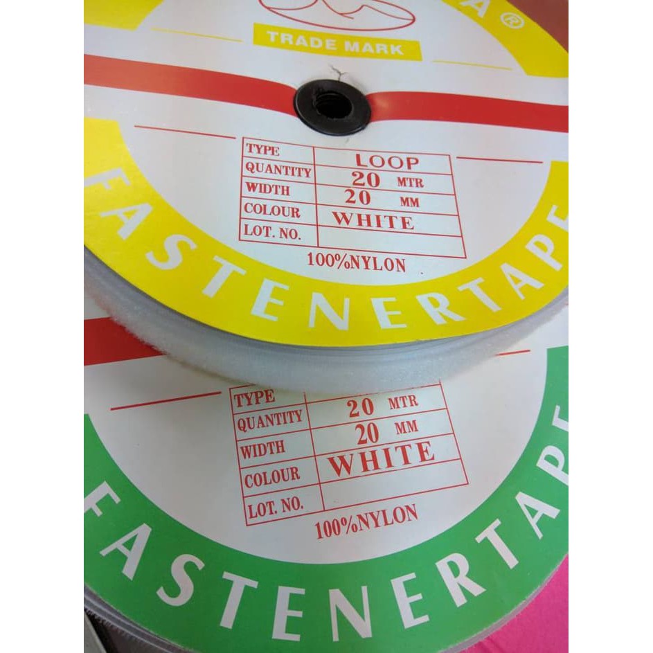 

Baterai Alkaline - Tinta Stempel - Plastik Wraping Velcro Toyama 3/4' - Roll (+/- 20 Meter) Kode