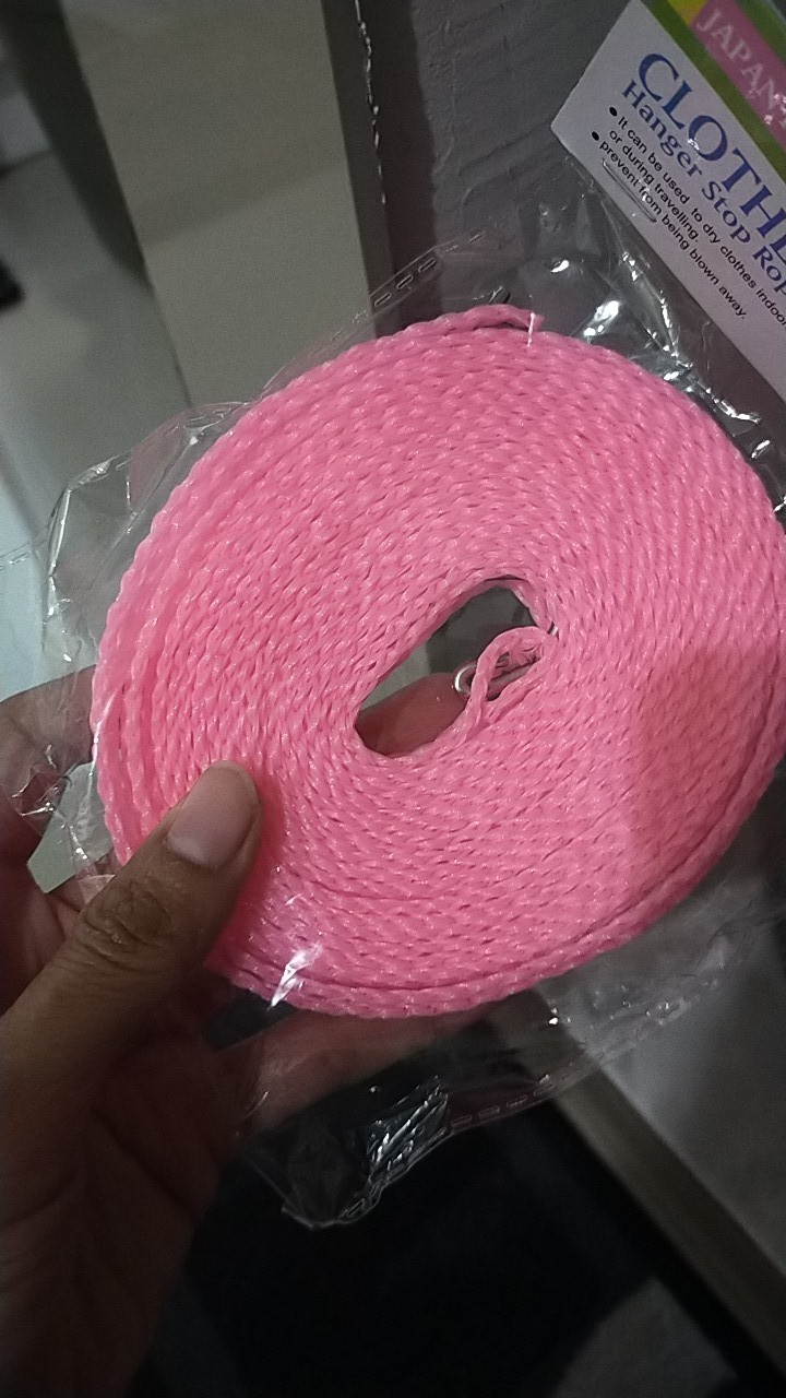 Tali Jemuran 5meter Praktis Sederhana / Clothe Line / Gantungan Jemuran Baju Pakaian