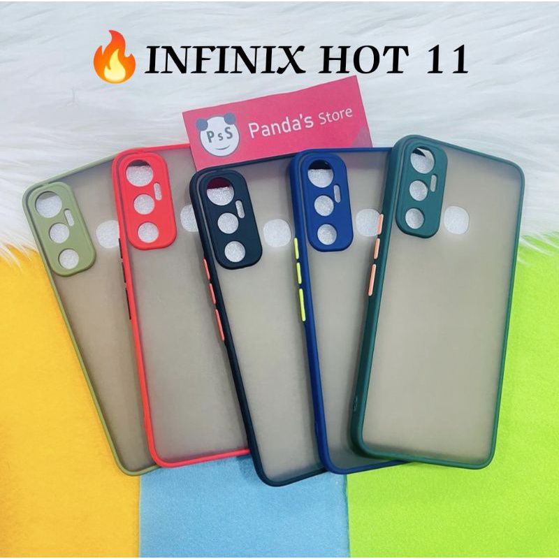Case/ slikon terbaru aero hp infinix hot 11/ hot 11s my choice dove