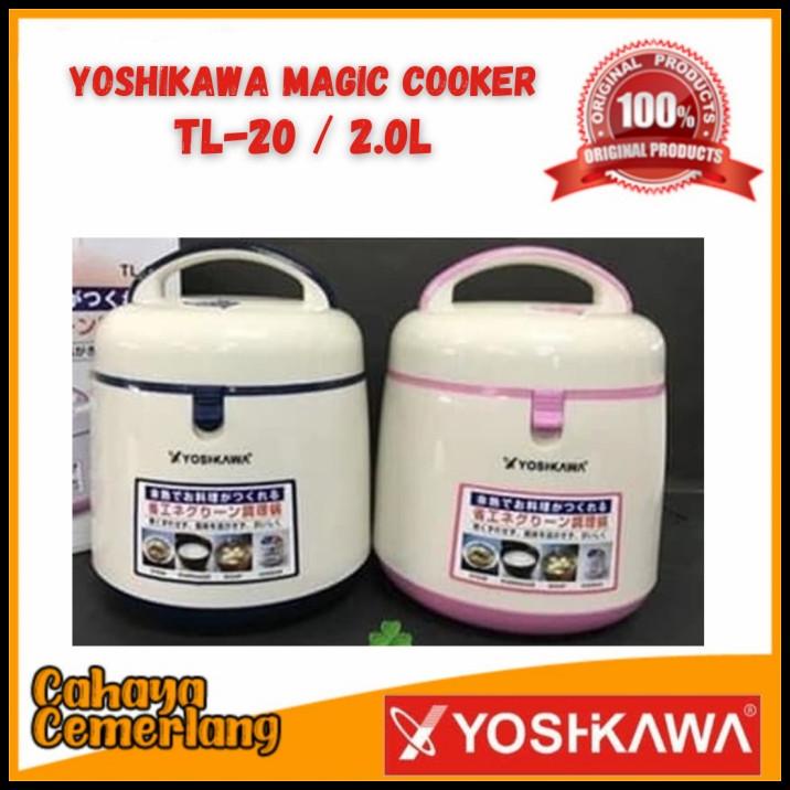 Yoshikawa TL-20 Thermal Mini Cooker 2 Liter Panci Ajaib