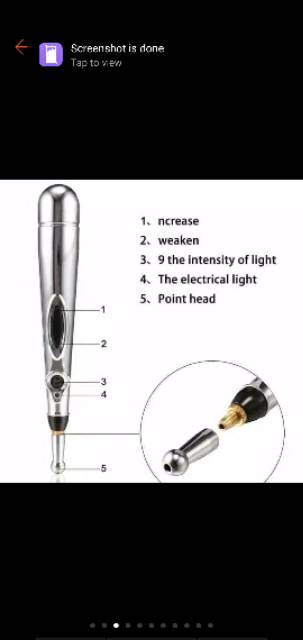 Pen Akupuntur // Laser Therapy Meridian Energy // Alat Theraphy Wajah