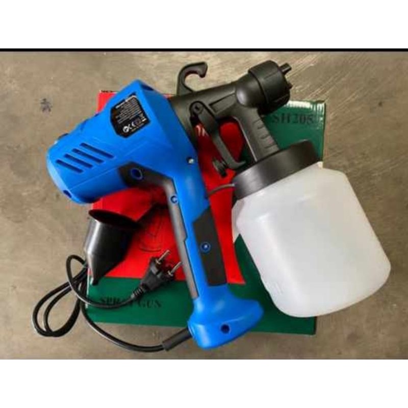 spraygun elektrik maiktank sh205/alat semprot cat listrik mailtank/sprayer electric cat