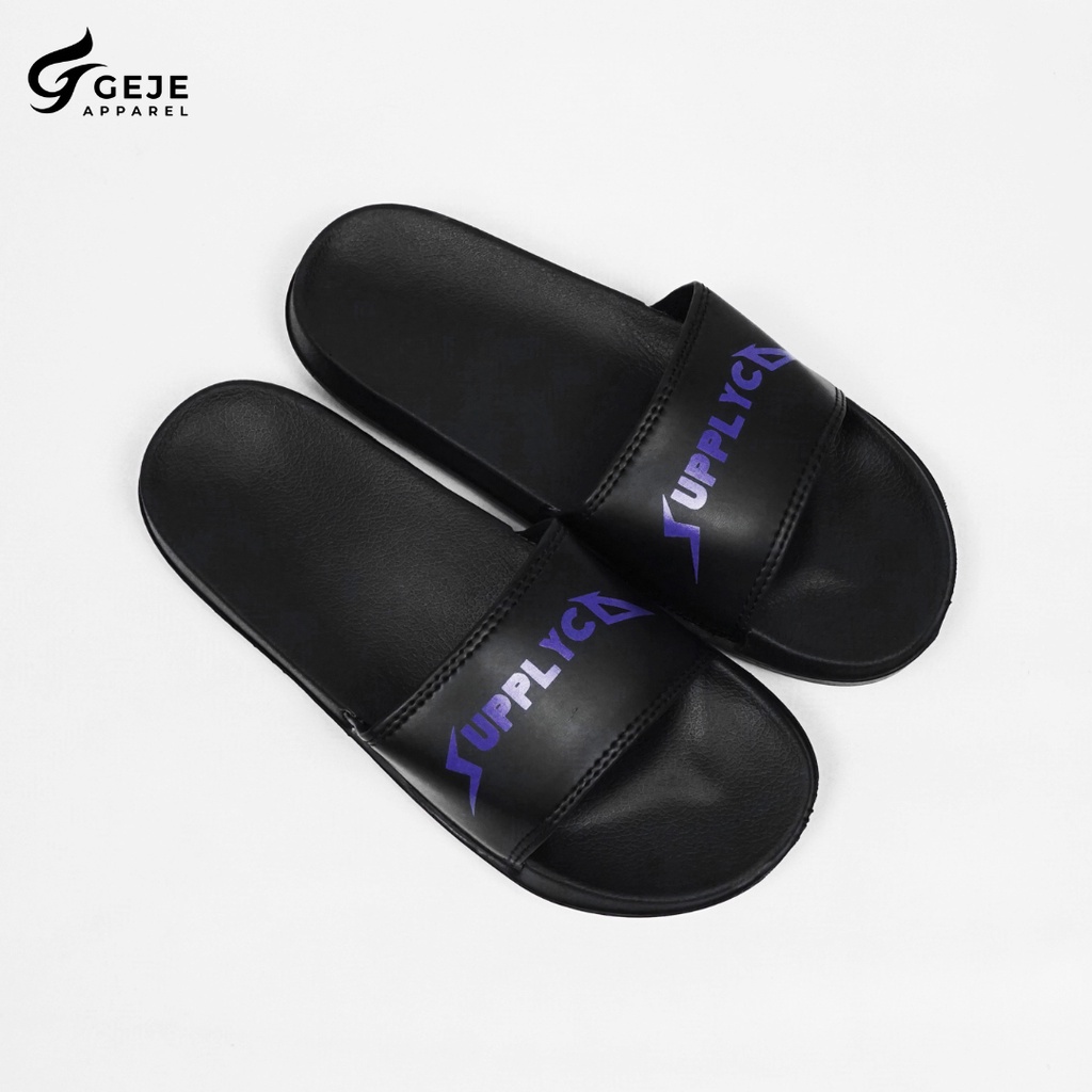 [SDL0008-10] Sandal slop / Sandal Slide / sendal slide slippers  Footwear original Supply.Co