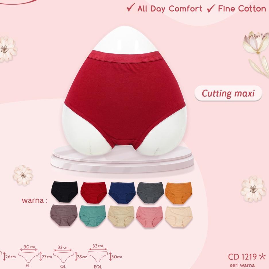 Terbagus.. Sorex CD Basic Wanita Maxi Polos Soft & Comfort Warna-Warni CD 1219