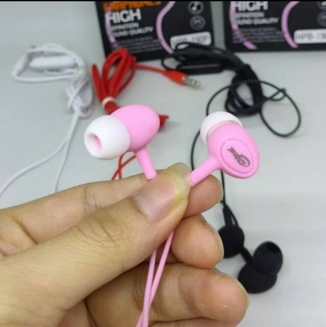 Handsfree Pro HPB-190P Headset stereo Musik Earphone Universal