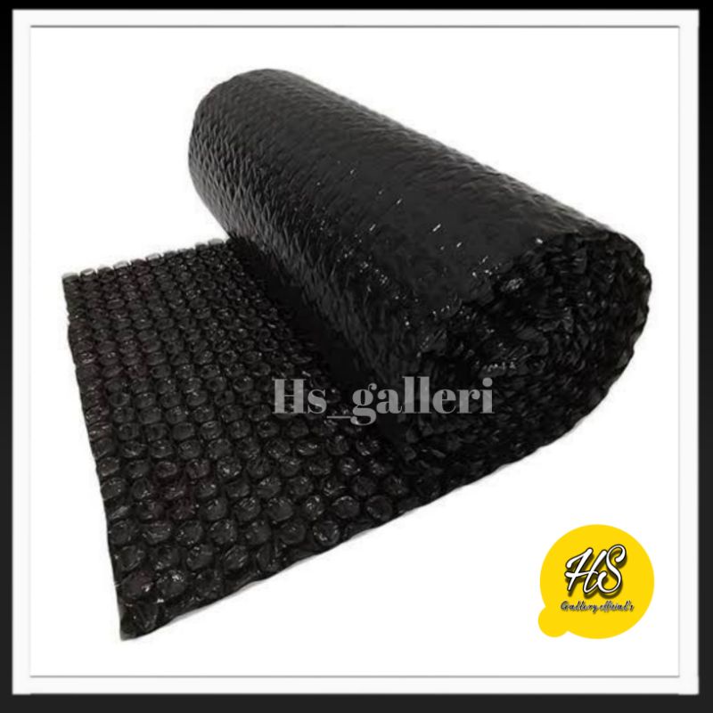 

BUBBLE WARP HITAM TEBAL ECERAN UKURAN 5 METER X 30 Cm