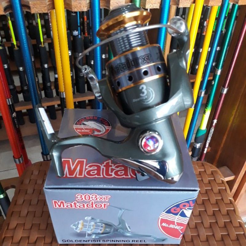 REEL GOLDEN FISH MATADOR 303 XT