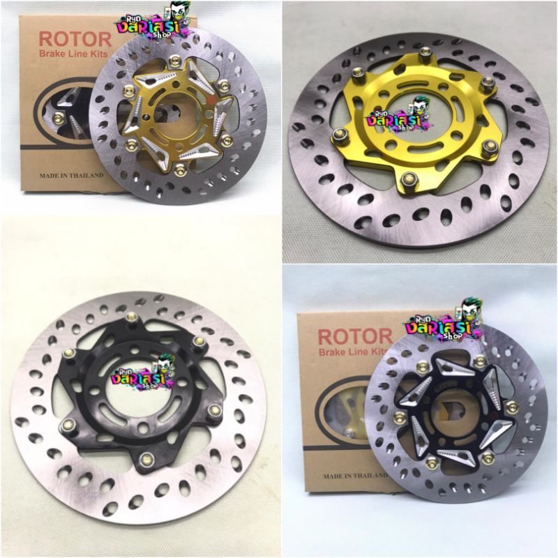 disc piringan cakram depan brmbo rotor new 3d carve uk 220mm universal honda yamaha matic bebek