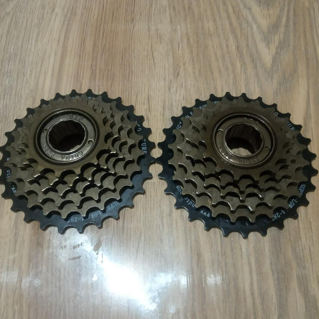 Sprocket Gear Gir 6 speed Ulir / Drat merk DTO not Diamond suntour shimano