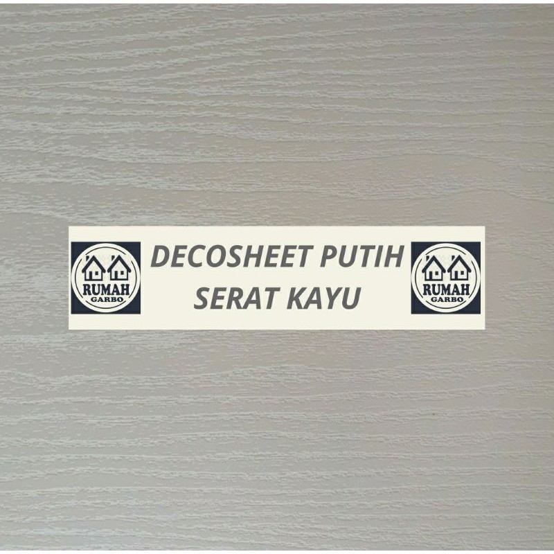 Dekosit Decosheet Pelapis Furniture PUTIH Serat Kayu Decosit Pengaman Furniture Tacosheet