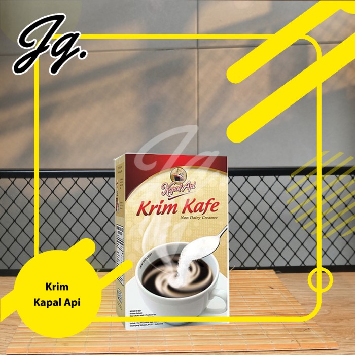 

Krimer- Krim Kafe Kapal Api / Creamer Kapal Api 500 Gr / Krimer / Creamer -Krimer.