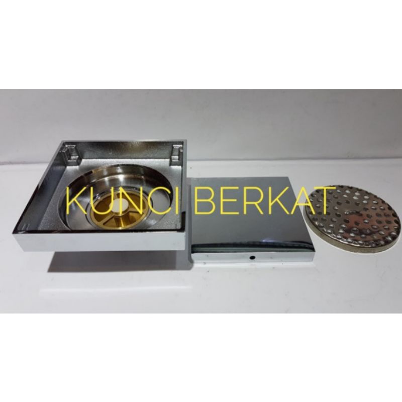 Floor drain/flor dren/Saringan kamar mandi/Saringan pembuangan air/katub buka tutup/on off