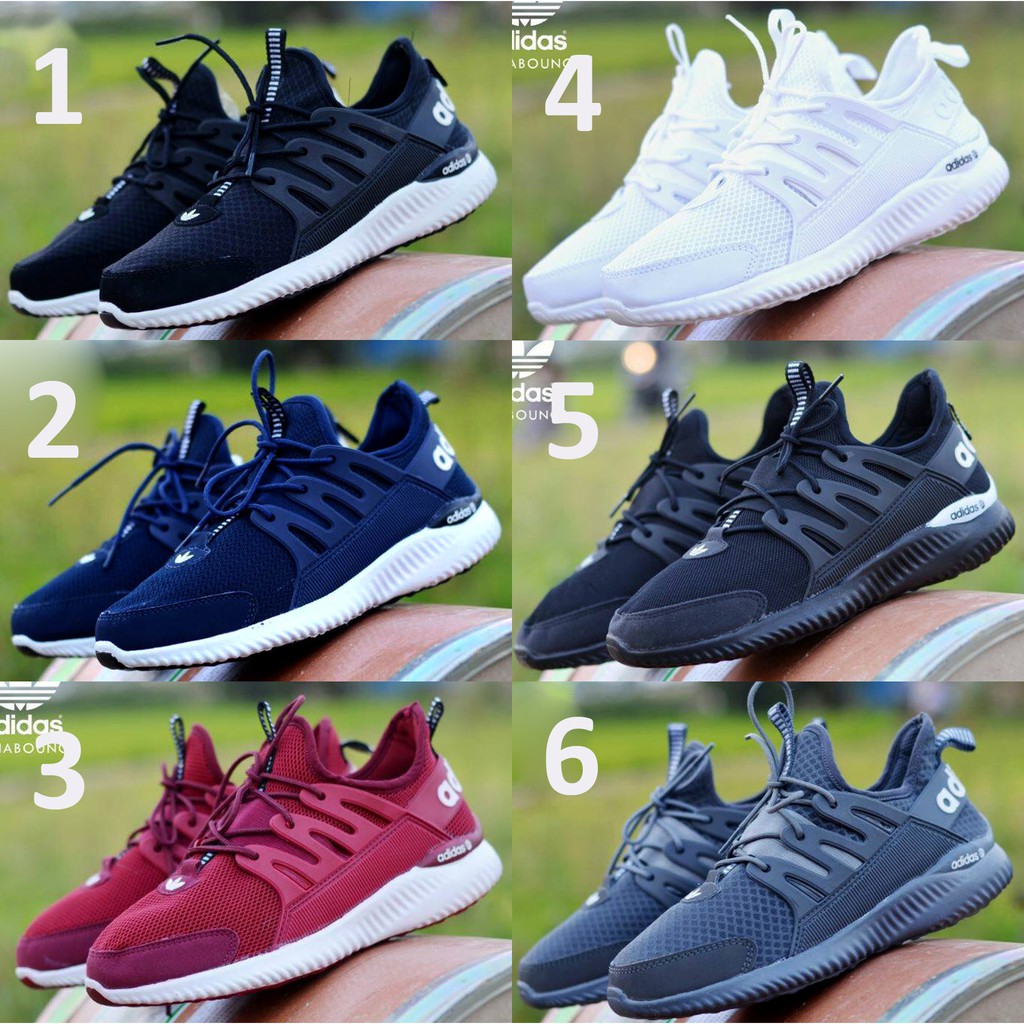 Sepatu Wanita Adidas Alphabounce Grade Ori Vietnam, Running Shoes Lari Joging senam santai woman