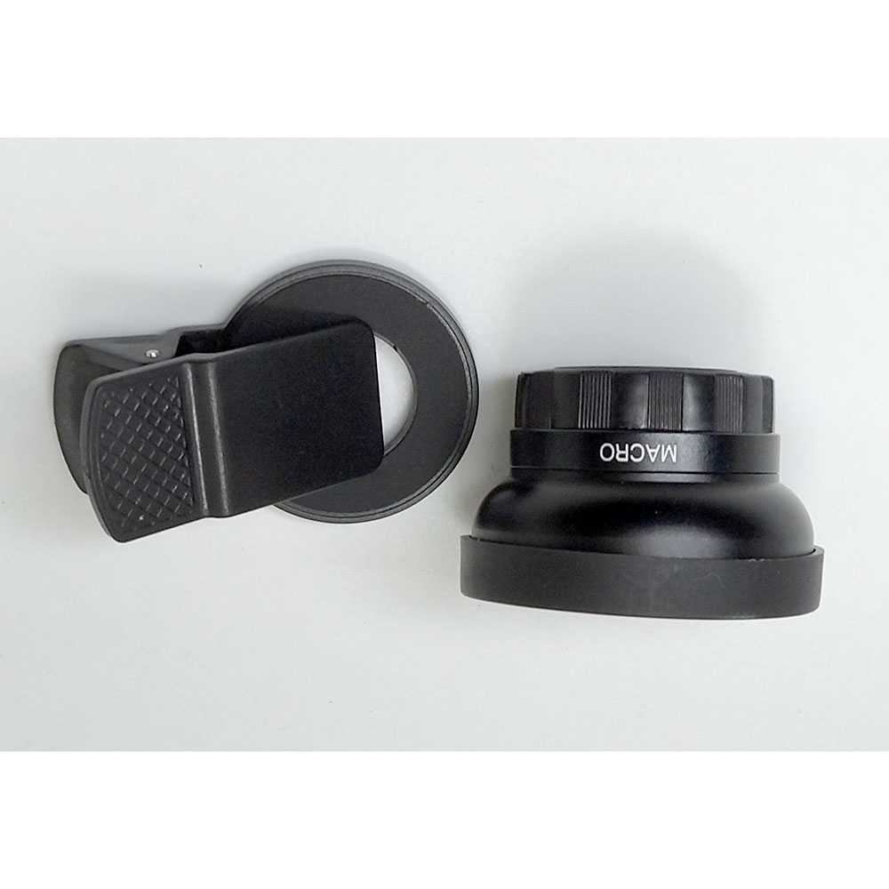 (100% BARANG ORI) Lensa Super Wide Angle Lens + Macro Smartphone - APL-0.45WM