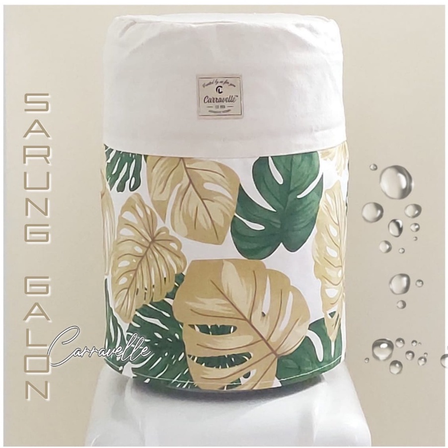 Penutup Dispenser Galon Cover Sarung Galon Dispenser Motif Kanvas Bisa Sablon Custom Merk Logo Untuk Souvenir Gift Pernikahan