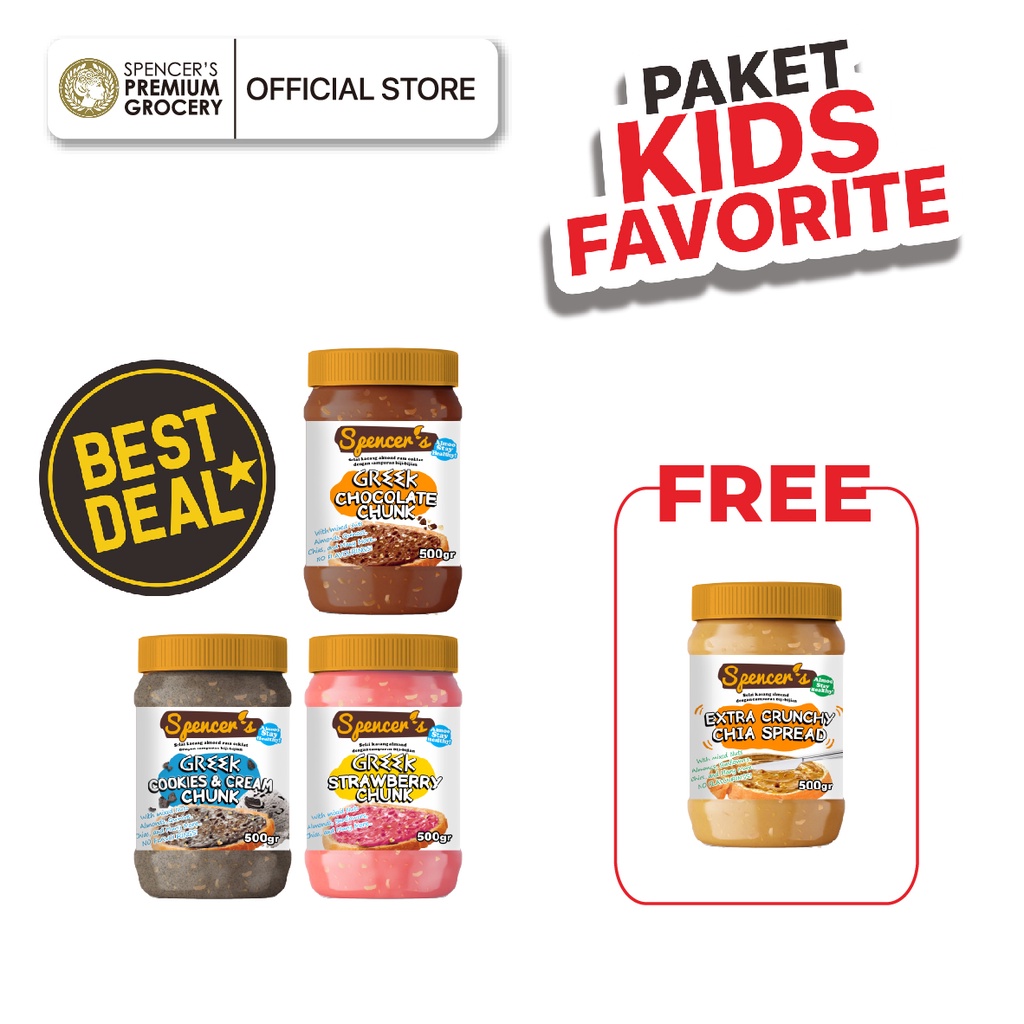 

PROMO BUNDLING Paket Chia Spread Kids Favorite