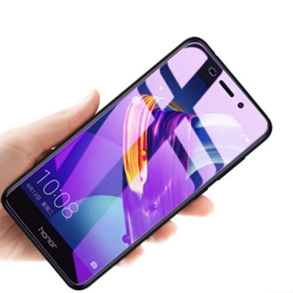 Huawei Honor 7X Tempered Glass Clear Anti Gores [ Warna Hitam ]