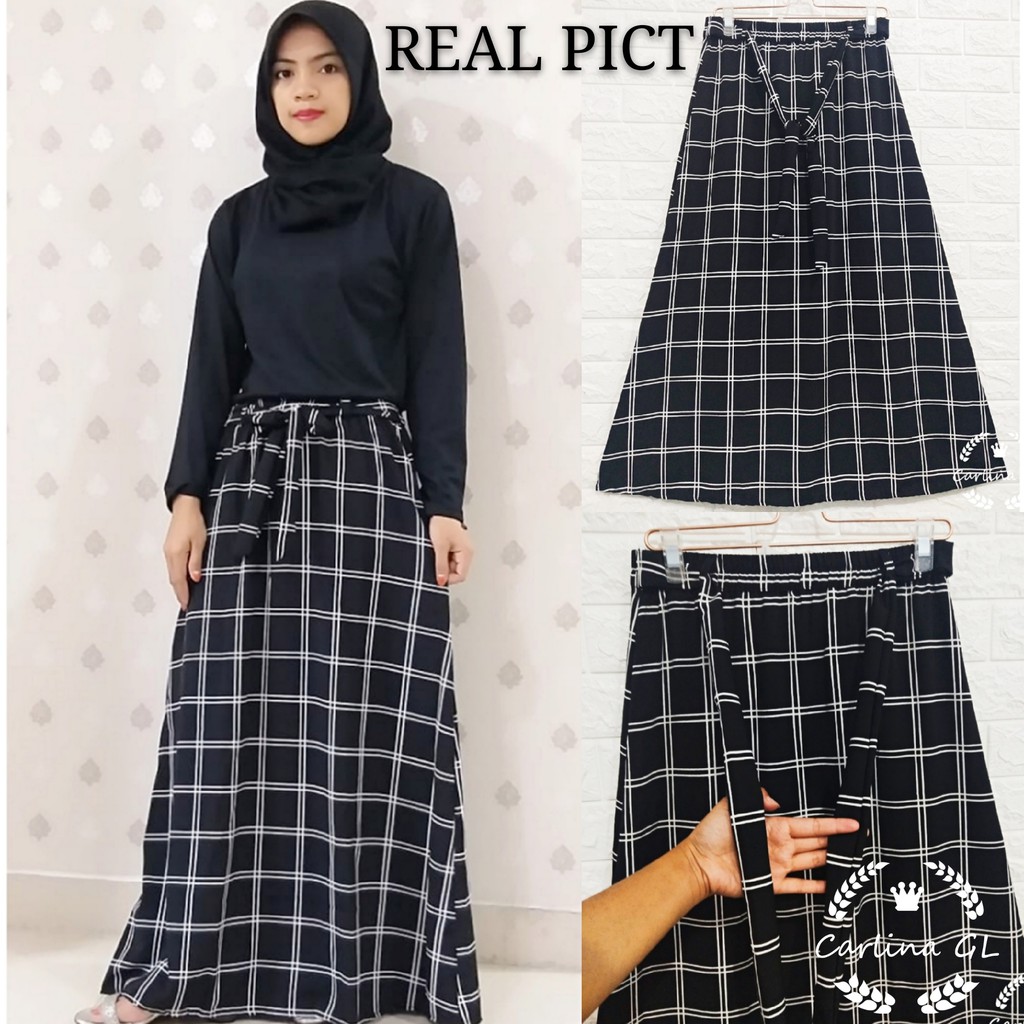 ROK SASTRA KOTAK PANJANG GL FASHION