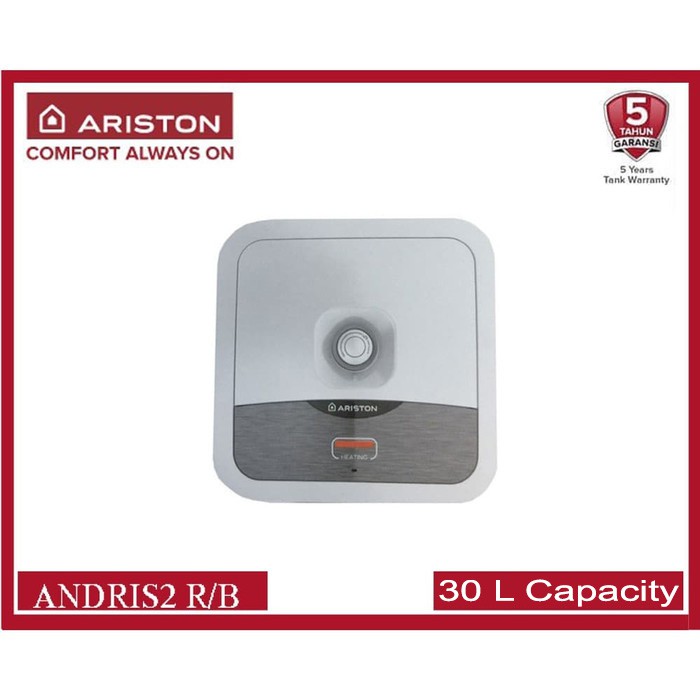 WATER HEATER ARISTON PEMANAS AIR LISTRIK ARISTON ANDRIS2 30R 30LITER