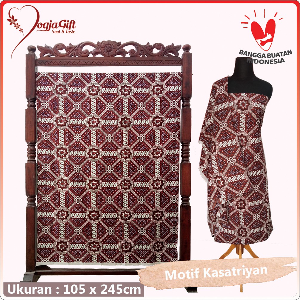 Kain Batik Halus Khas Jogja Motif Kasatriyan