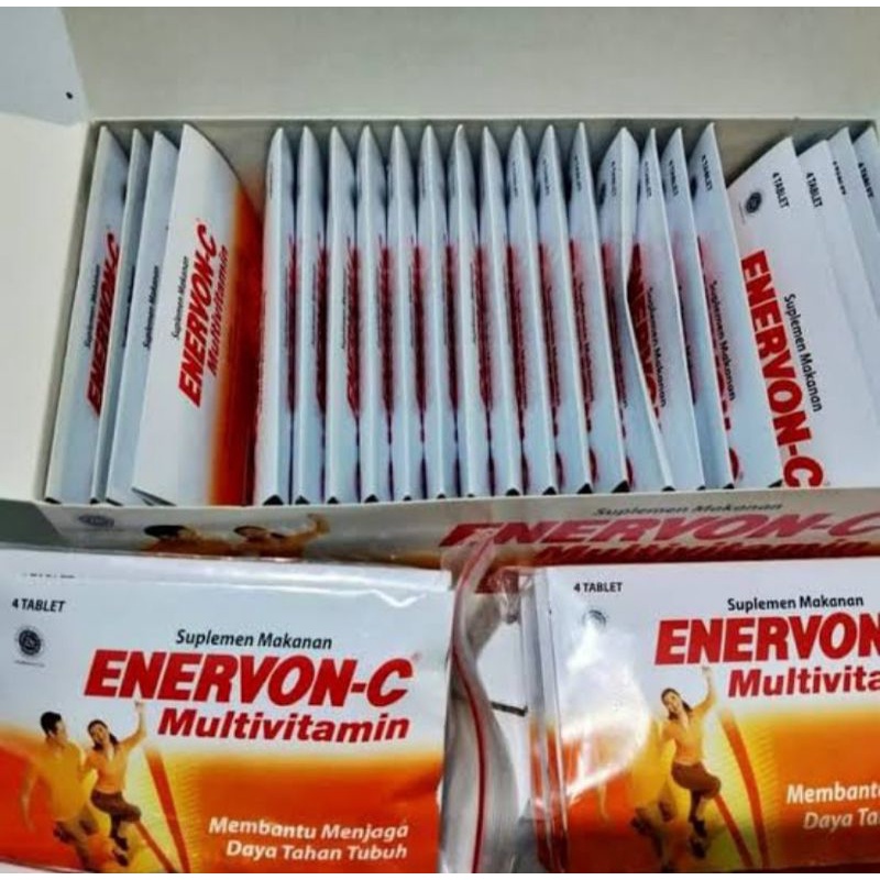 Enervon C 500, 1 strip 4 tablet