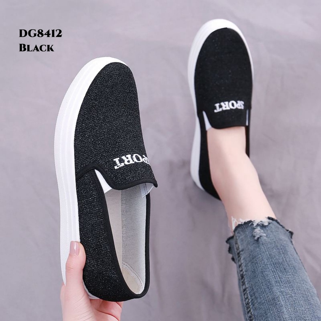 WYN SNEAKERS CASUAL SPORT FASHION KOREA NYAMAN ANTI SLIP DG8412