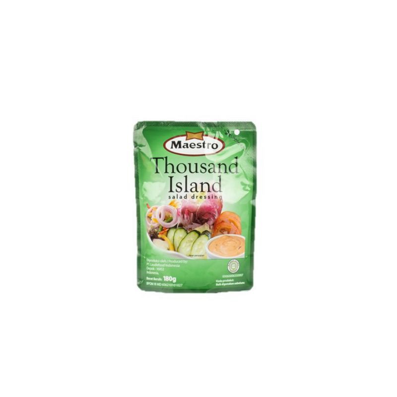 

Maestro Thousand Island Standing Pouch 180 gr