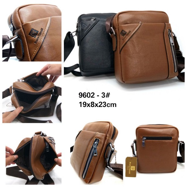 TAS SELEMPANG BRUNO CAVALLI 9602-3 TAS PRIA SLEMPANG