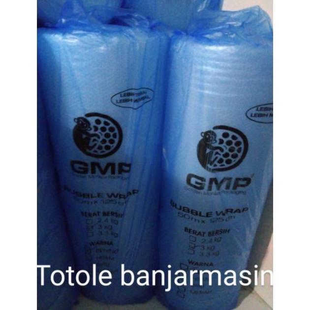 

UNIK BUBBLE WRAP 1 ROLL 50 METER X 125 CM GMP HITAMPUTIH BUBBLE WRAP DHF5143VFF