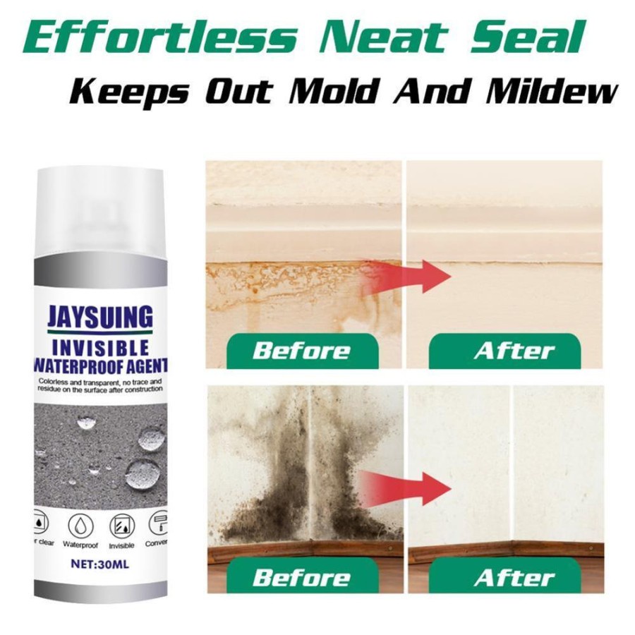 JAYSUING Cairan Invisible Waterproof Agent Mighty Sealant 30ml - G-921 - Gray