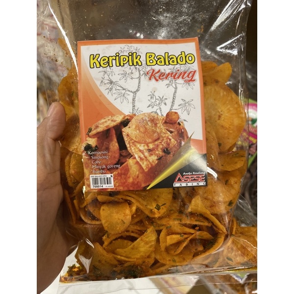 

Keripik Ubi Balado Kering