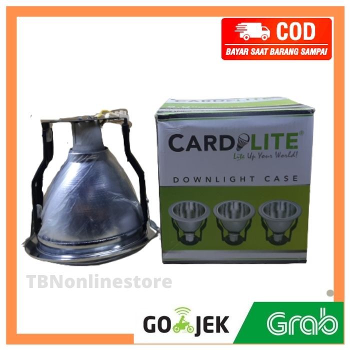 Kap Fitting Lampu Cardilite Downlight case 5 Inch Tempat 4inch 5inch