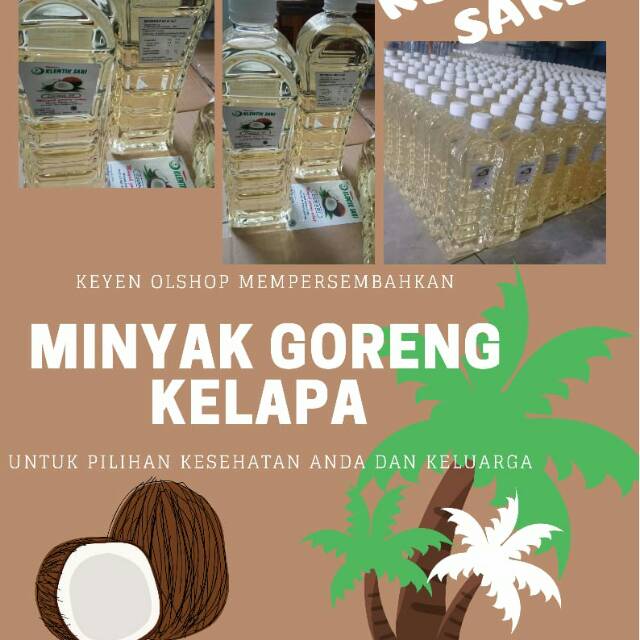 

Minyak kelapa murni / minyak klentik