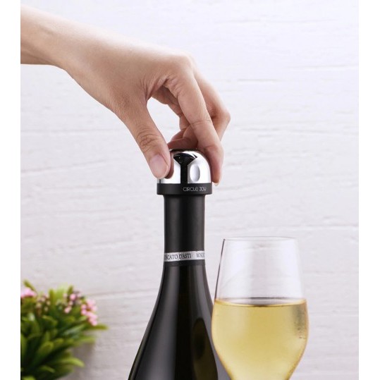 241 CIRCLE JOY Champagne Stopper Sparkling Wine Bottle - CJ-JS02