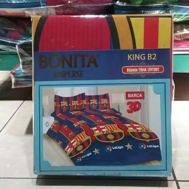 Sprai Bonita Motif Barca 3d Ukuran 180x200(king B2)