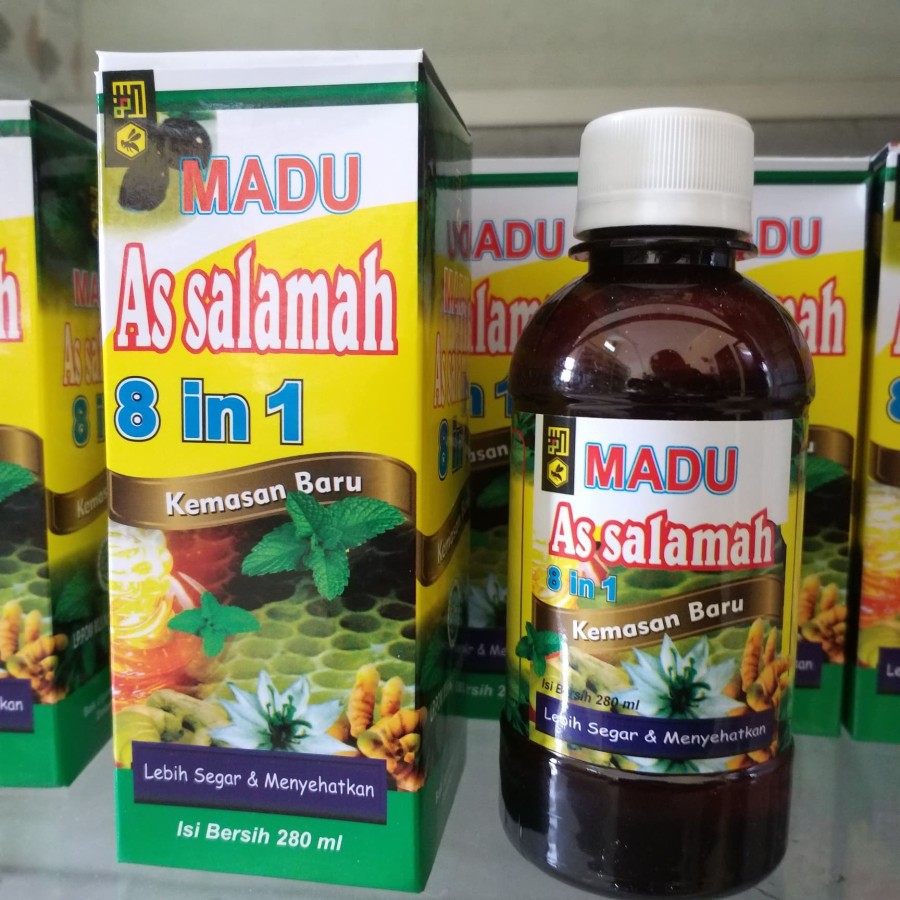 Jual Madu As Salamah 8 In 1 Assalamah 8in1 Madu Batuk Flu Demam