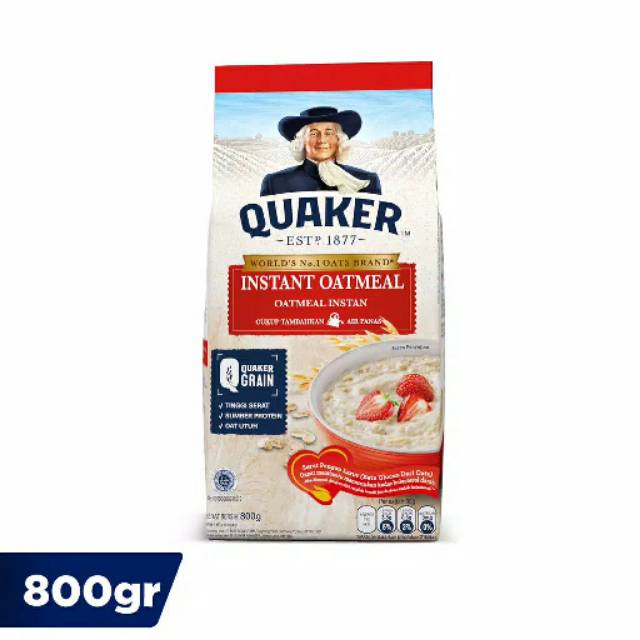 

Quaker Instant Oatmeal 800g 800gr 800 gram