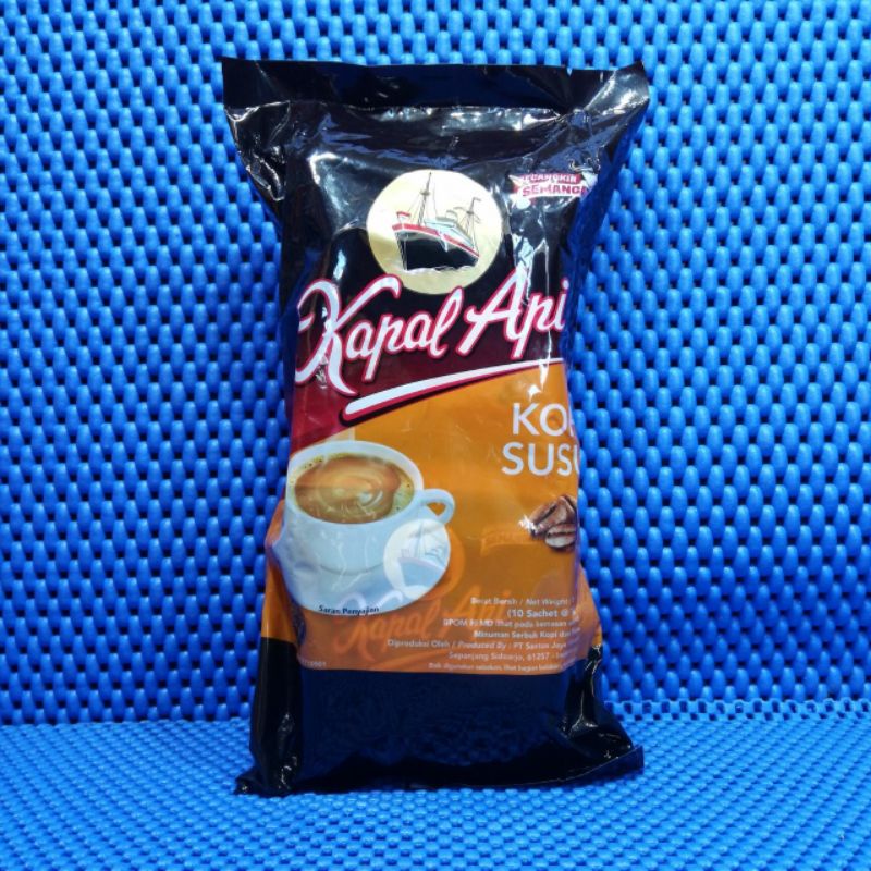 

kapal api kopi susu 1pack isi 10sachet x 31gr