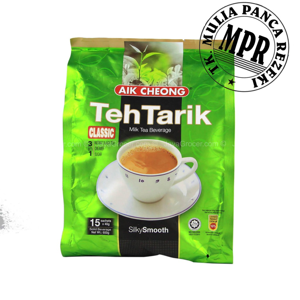 

Aik Cheong Teh Tarik Milk Tea 3 in 1 Classic 600gr