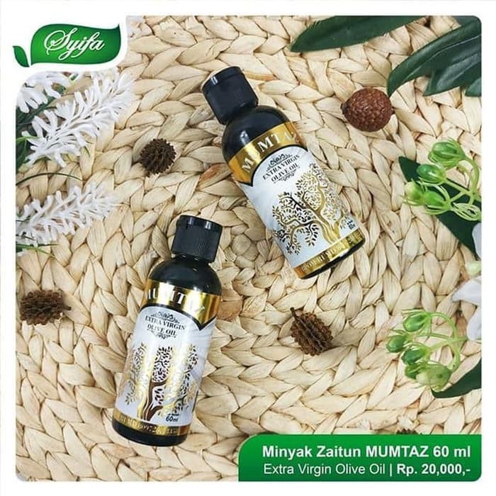 

Minyak zaitun 60ml ekstra virgin olive oil al-mumtaz