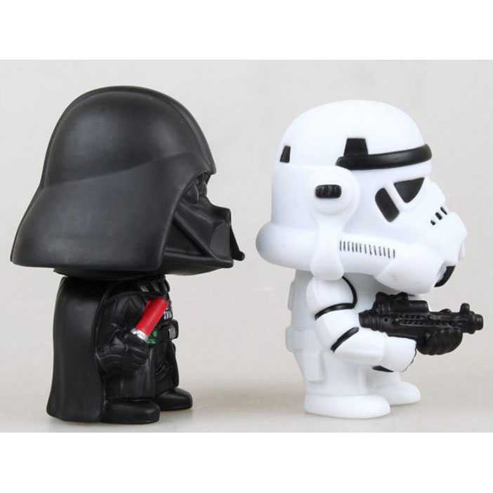 PLAY TOY Boneka Mobil Action Figure Dart Vader Star Wars Series - Q ( Mughnii )