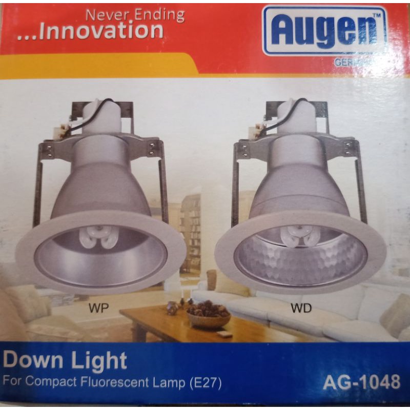 Piting lampu downlight 3in WD. (E27) Model AG 1048. 220v 50H